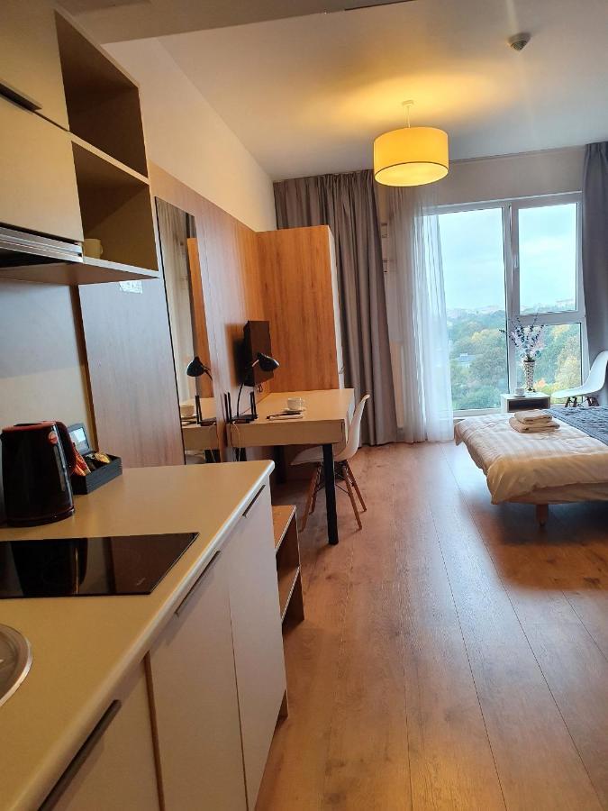 Warsaw Apartments - Luxury Top-View Aparthotel المظهر الخارجي الصورة